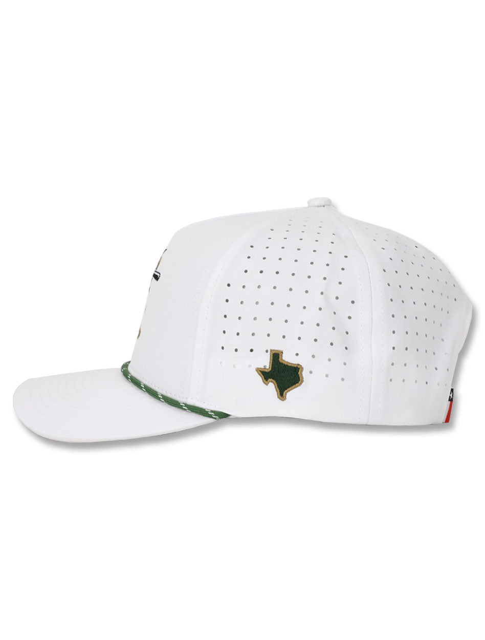 Lubbock "Crickets" Baseball White Corded Sport Snapback Cap