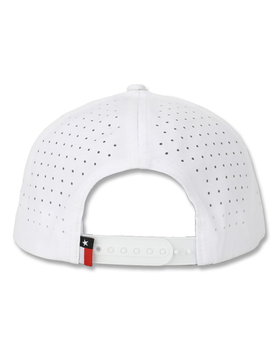 Lubbock "Crickets" Baseball White Corded Sport Snapback Cap