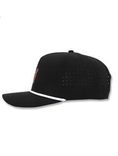 Dark Horse Texas Tech "Guns Up" Black Corded Sport Snapback Cap