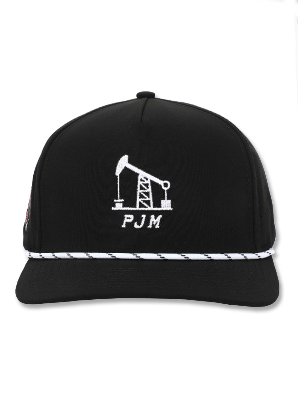 Dark Horse Texas Tech "PJM" Black Corded Sport Snapback Cap