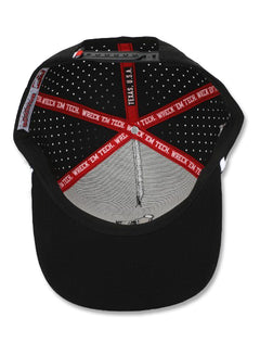 Dark Horse Texas Tech "PJM" Black Corded Sport Snapback Cap