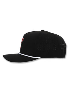 Dark Horse Texas Tech "Double T" Black Corded Sport Snapback Cap