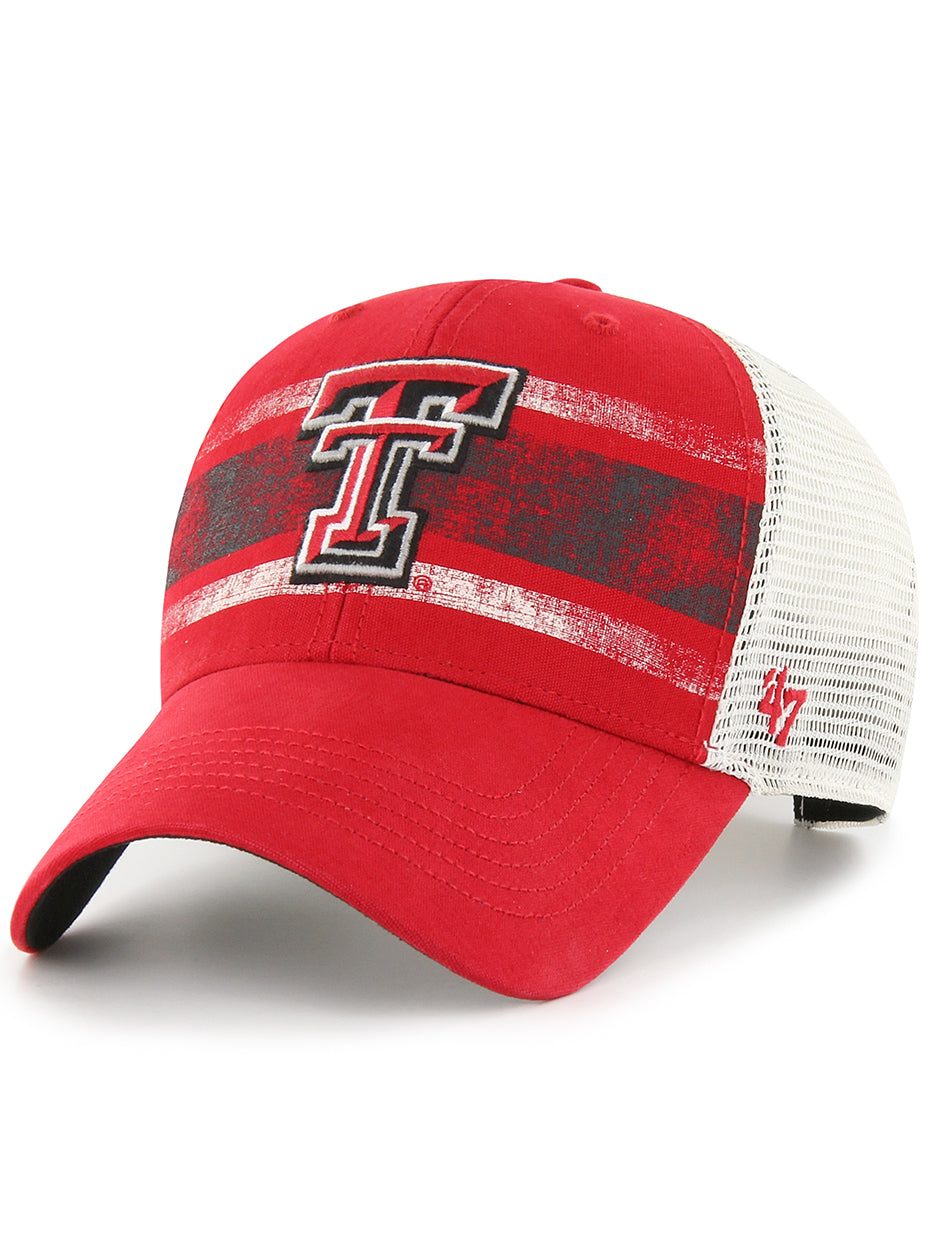 Texas Tech 47 Brand Double T "Interlude" MVP 2 Tone Snapback Cap