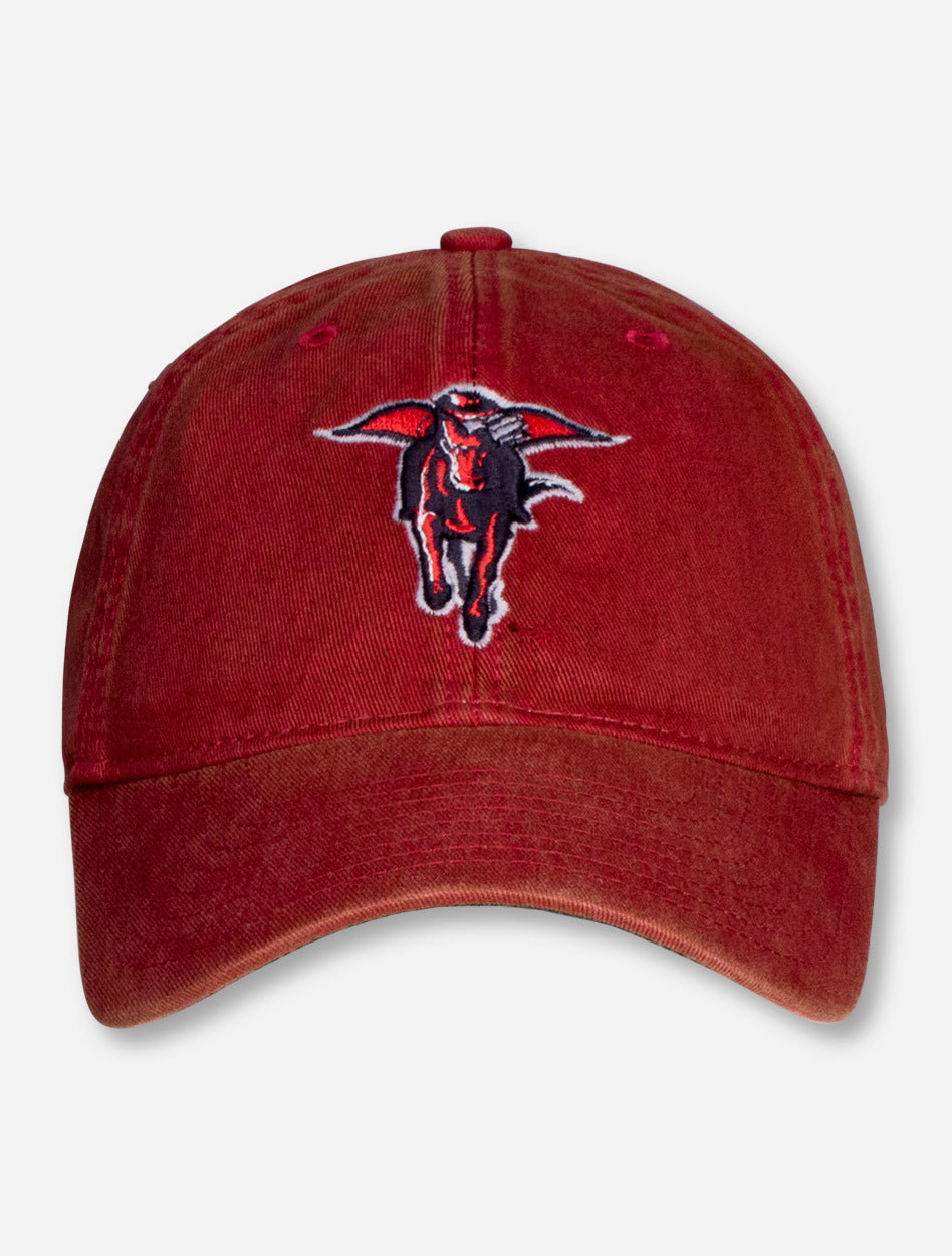 Legacy Texas Tech Rustic Red Masked Rider Snapback Cap
