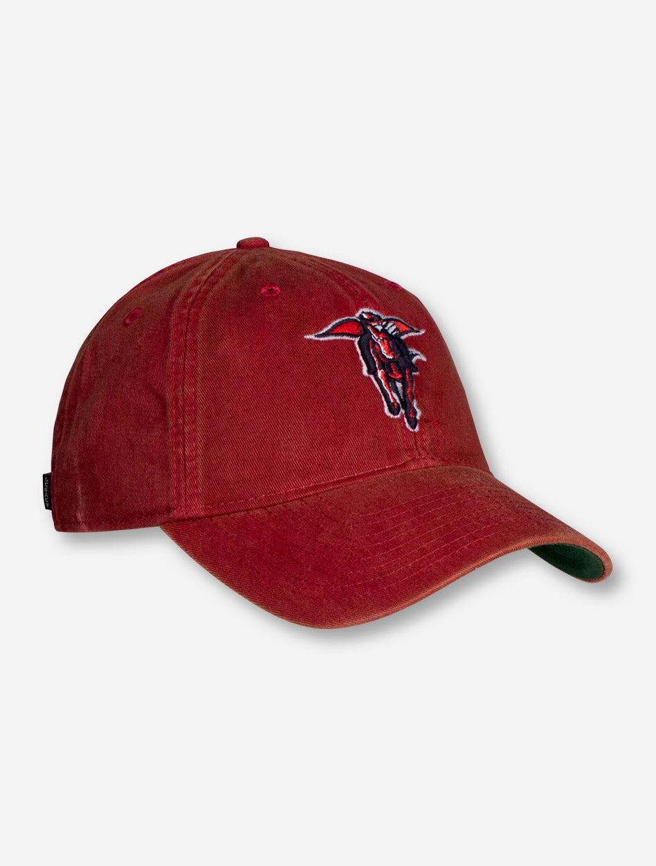 Legacy Texas Tech Rustic Red Masked Rider Snapback Cap