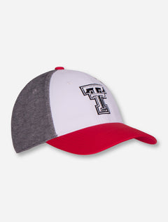 Top of the World Texas Tech "Hustle" Double T on Tri-Color Stretch Fit