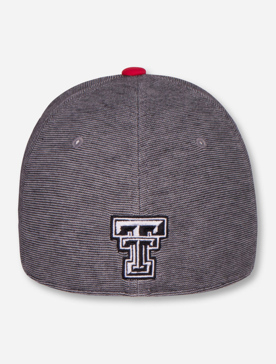 Top of the World Texas Tech "Hustle" Double T on Tri-Color Stretch Fit