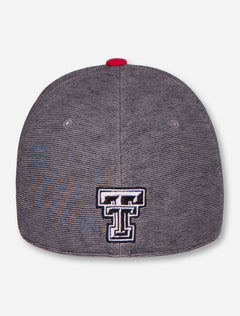 Top of the World Texas Tech "Hustle" Double T on Tri-Color Stretch Fit