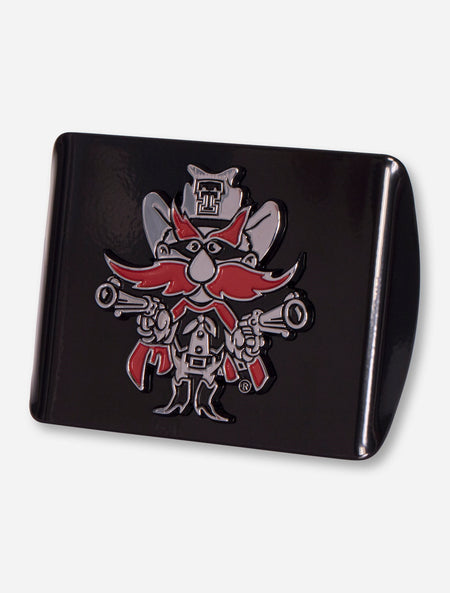 Texas Tech Red Raiders Raider Red Black Hitch Cover