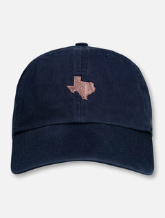 47 Brand Texas Tech Metallic "Centerfield" Clean Up Navy Adjustable Cap
