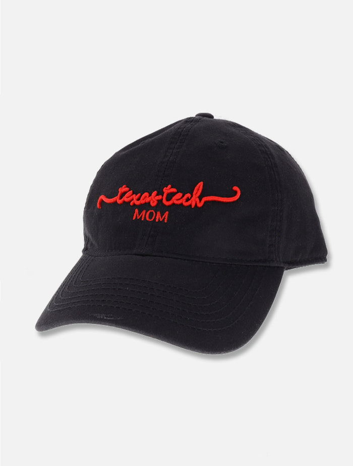 Texas Tech Red Raiders Script Mom Adjustable Cap