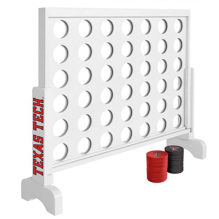 Texas Tech Red Raiders Double T "Connect 4" Three-Foot Game