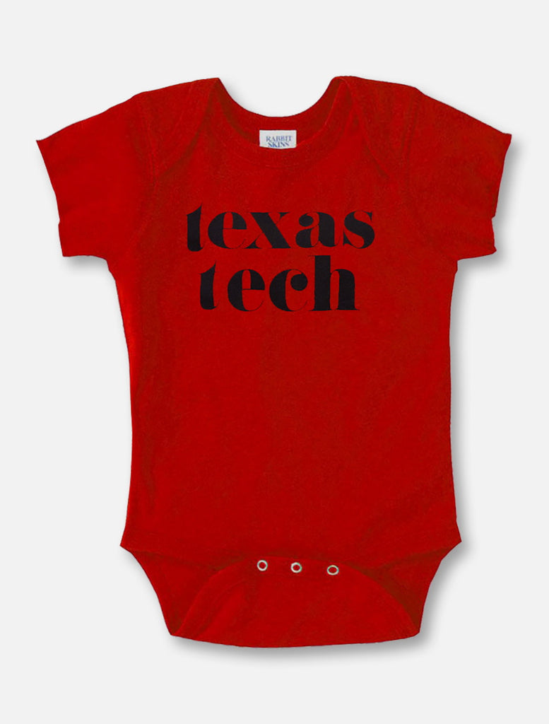 Arena Texas Tech Advertisment Longsleeve 2Pack Onesie, Size: 3-6M, Sold by Red Raider Outfitters