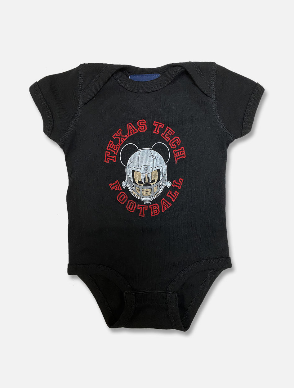 Disney x Red Raider Outfitter Texas Tech "Helmet Mickey" INFANT Onesie