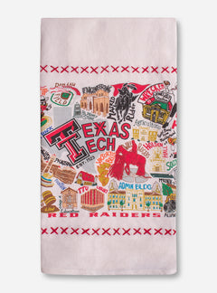 Catstudio Texas Tech Red Raiders Tea Towel