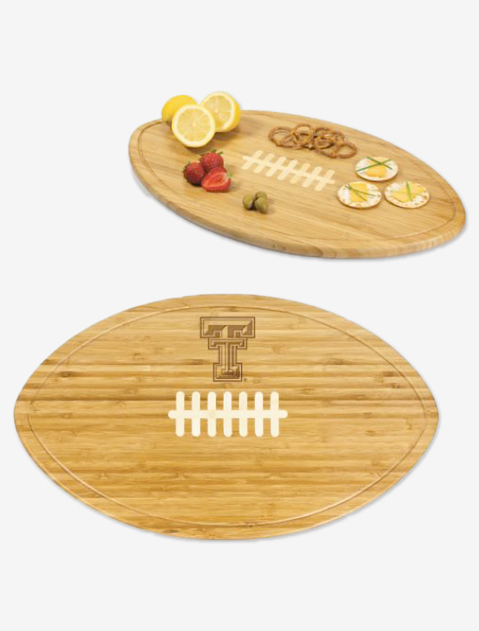 Texas Tech Football Serving and Cutting Board