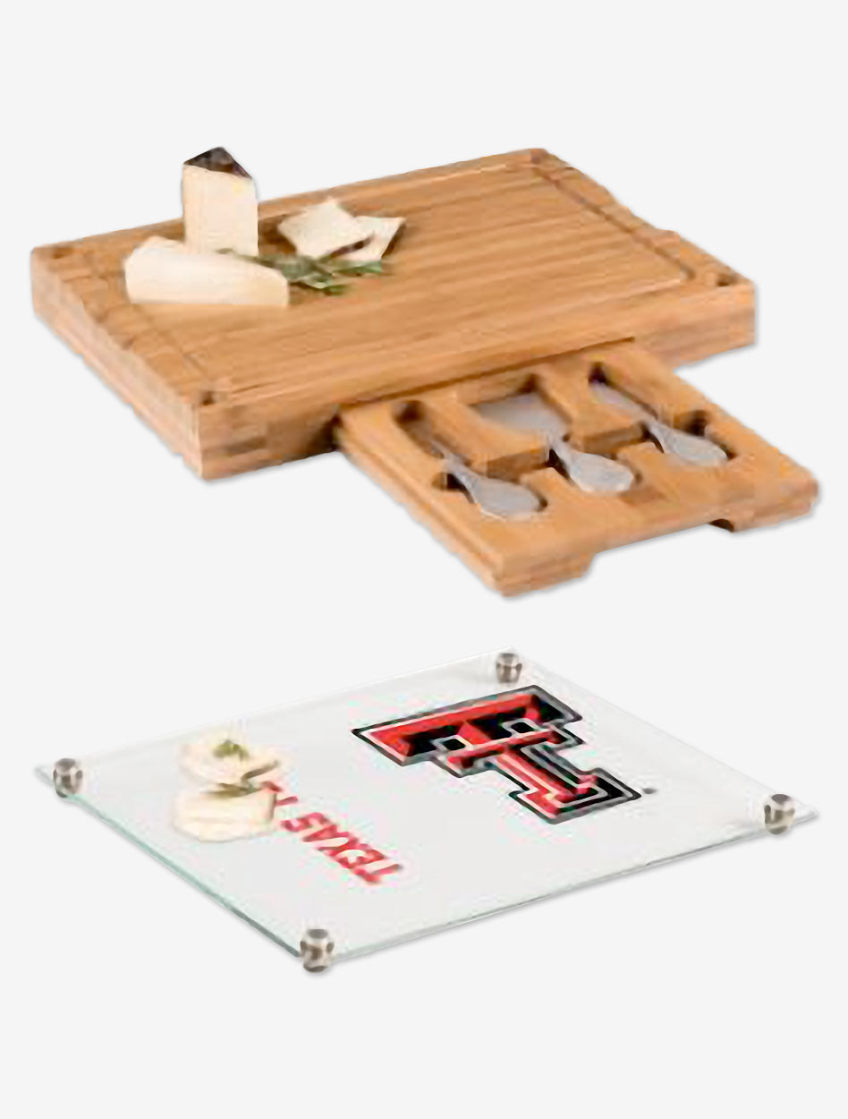 Texas Tech "Concerto" Cheese Board/Charcuterie Board with Tools