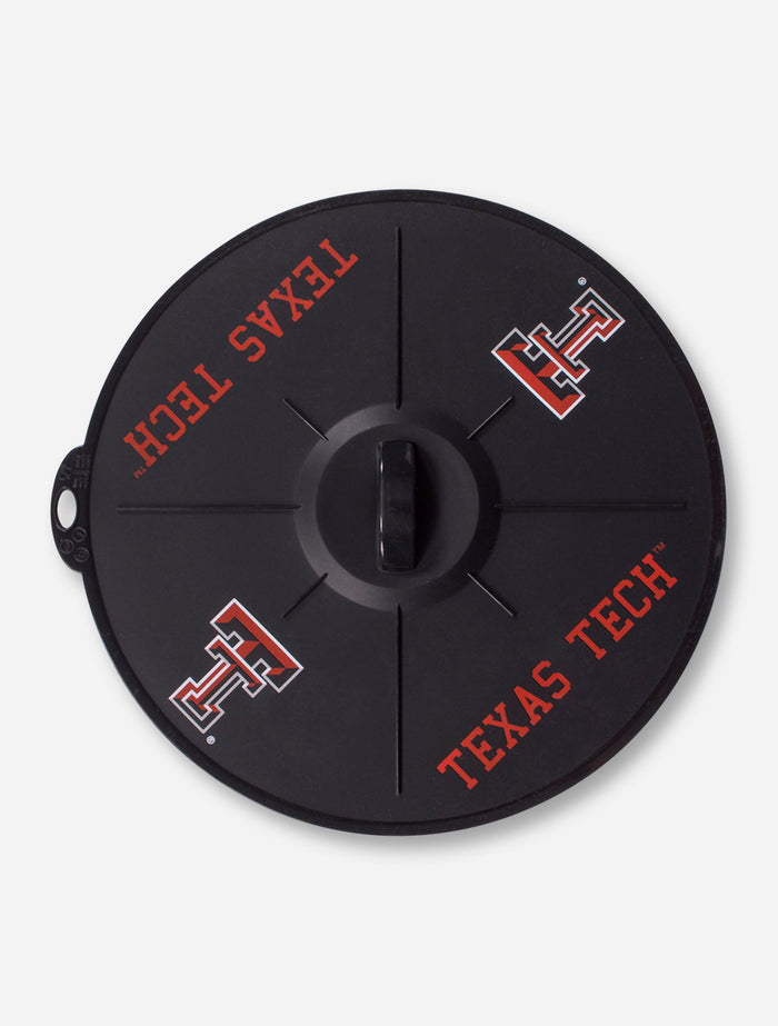 Texas Tech Silicone Black Lid
