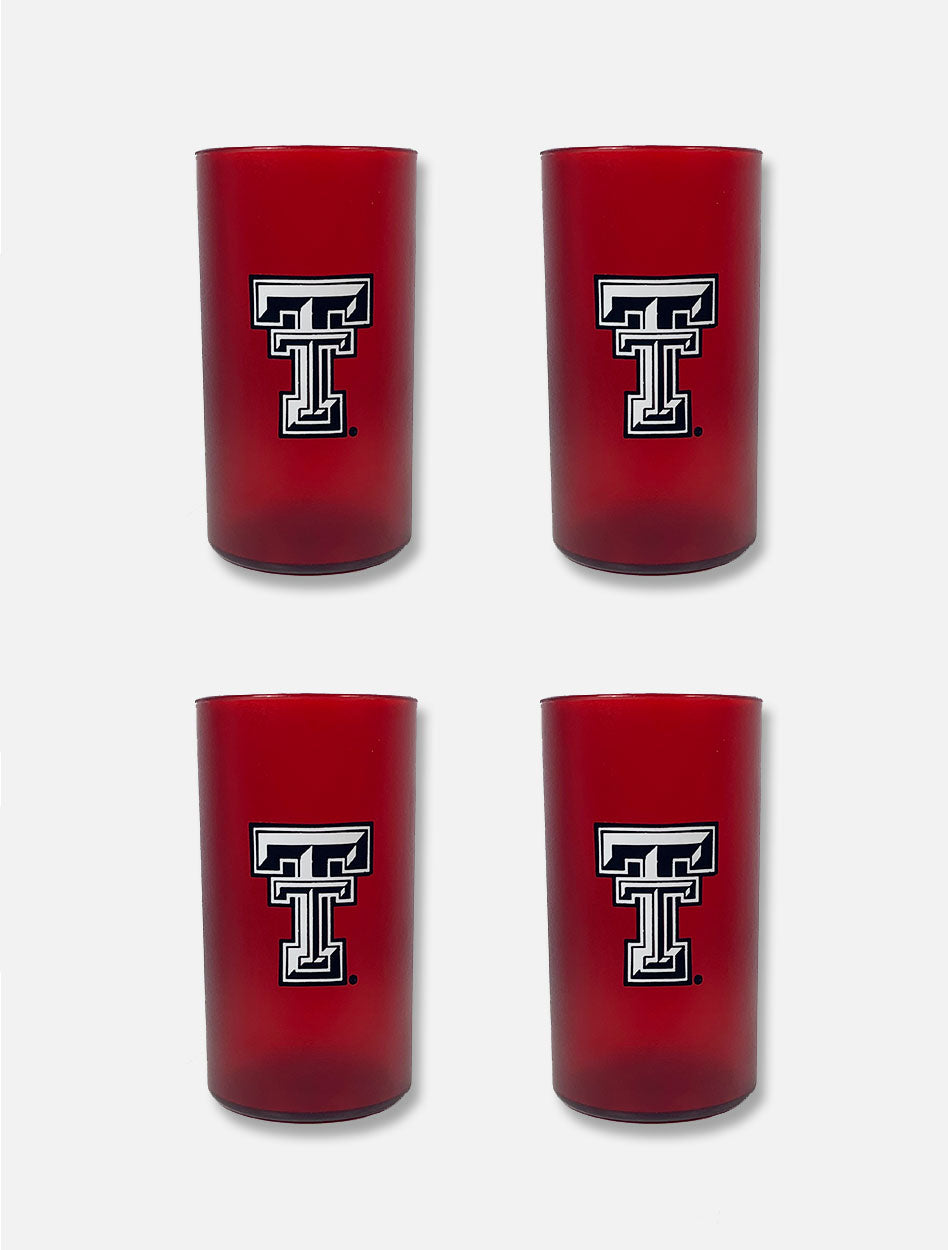 Texas Tech Red Raiders Plastic "20oz. 4 Pack Tumbler Set"