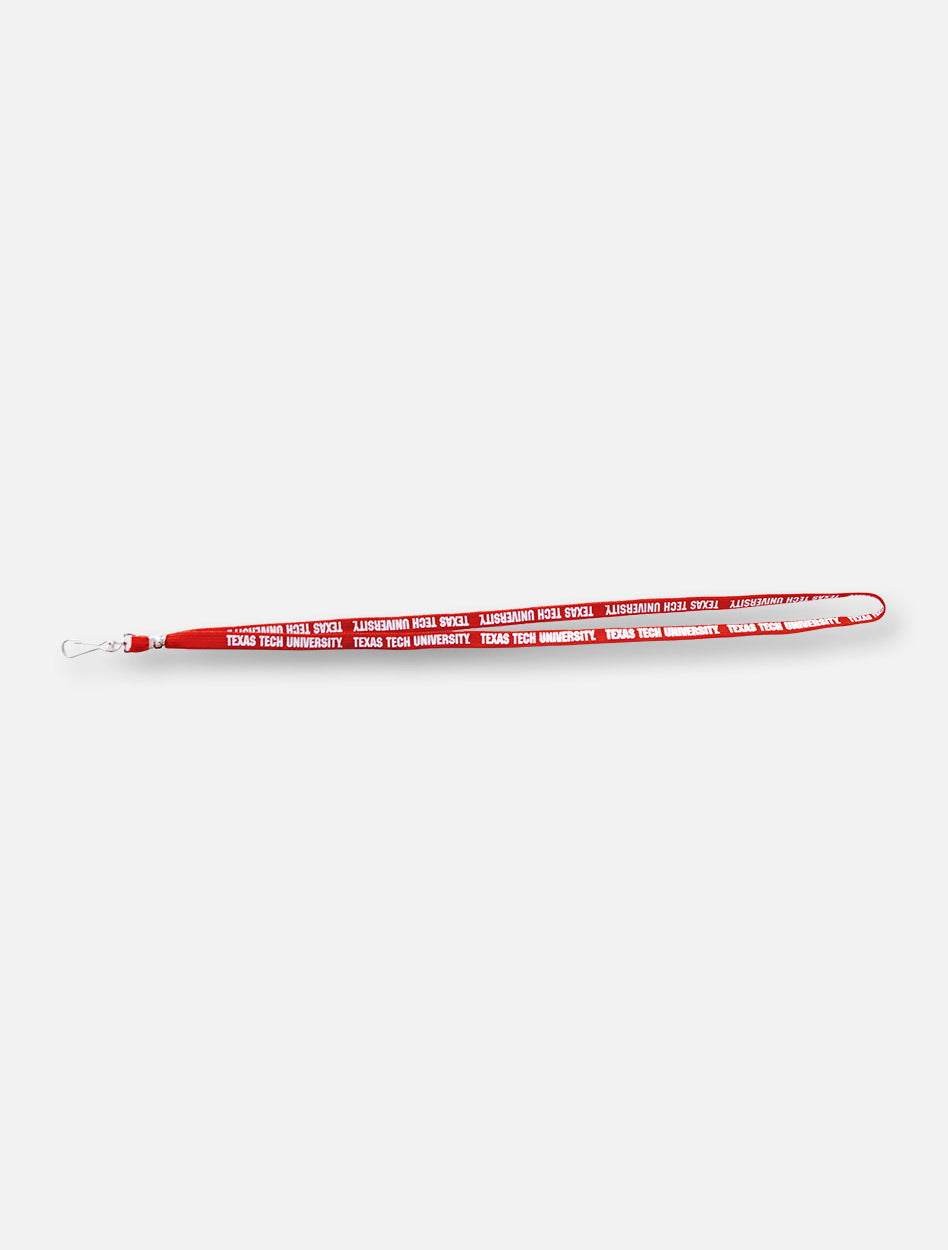 MCM Texas Tech Red Raiders Texas Tech University Lanyard