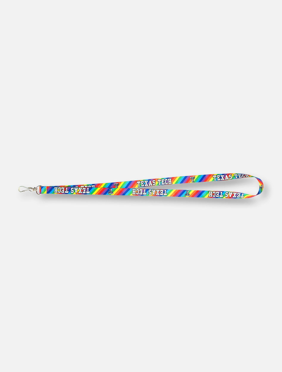 Texas Tech Red Raiders Rainbow Lanyard