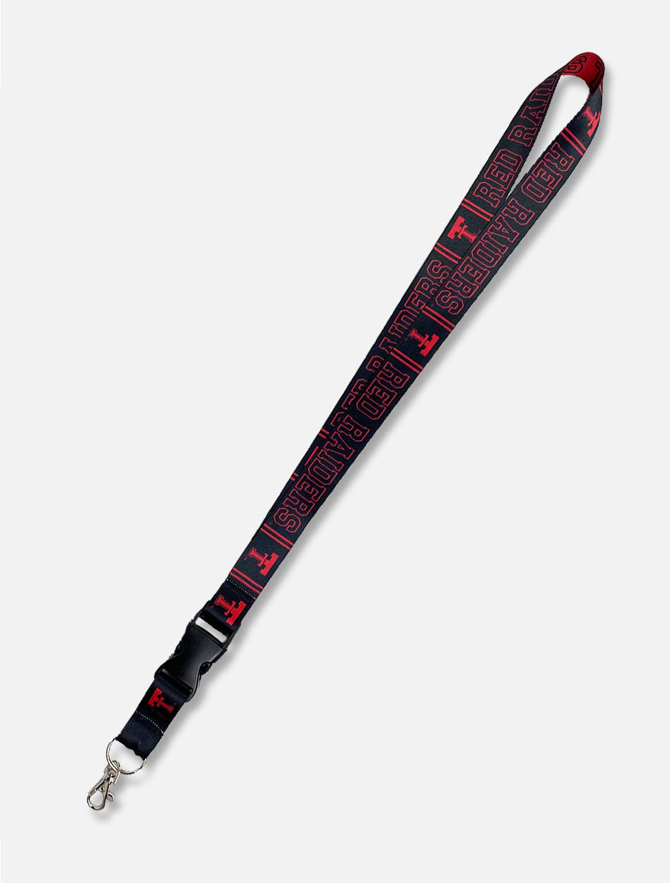 Texas Tech Red Raiders Vault Double T Double Sided Lanyard