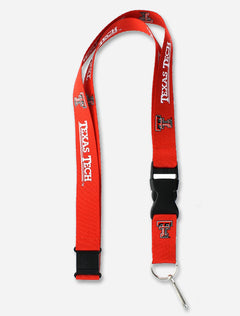 Texas Tech Red Raiders Double T Team Breakaway Lanyard