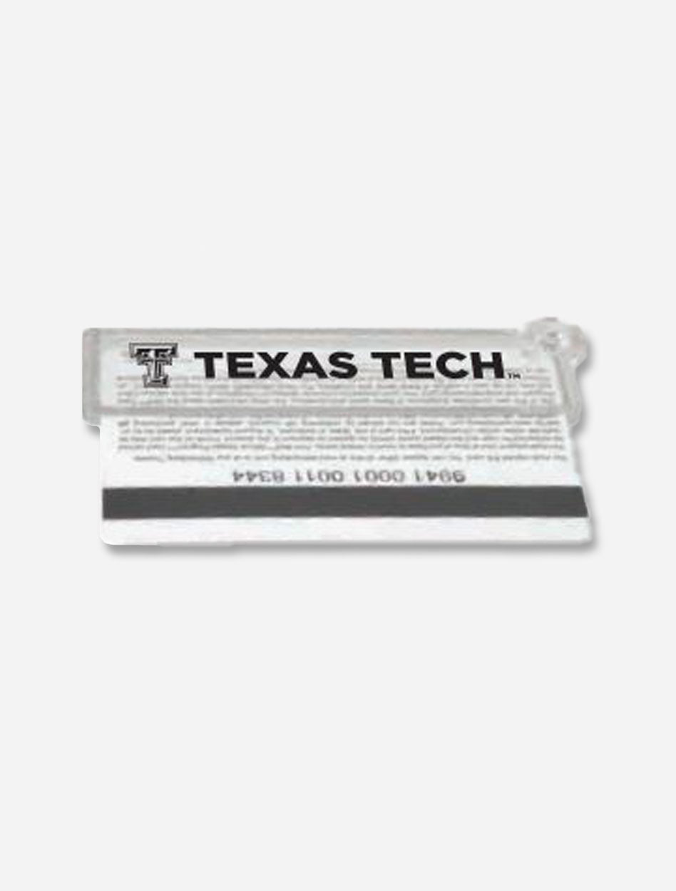 Texas Tech Red Raider Double T ID Holder with Keyring