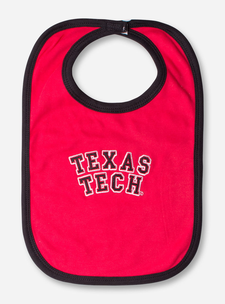 Texas Tech Block Red and Black Bib