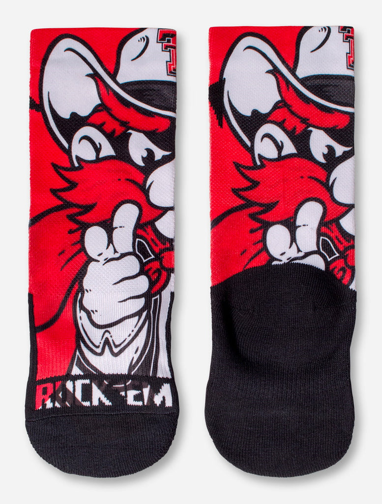 Texas Tech Raider Red Mascot YOUTH Socks – Red Raider Outfitter