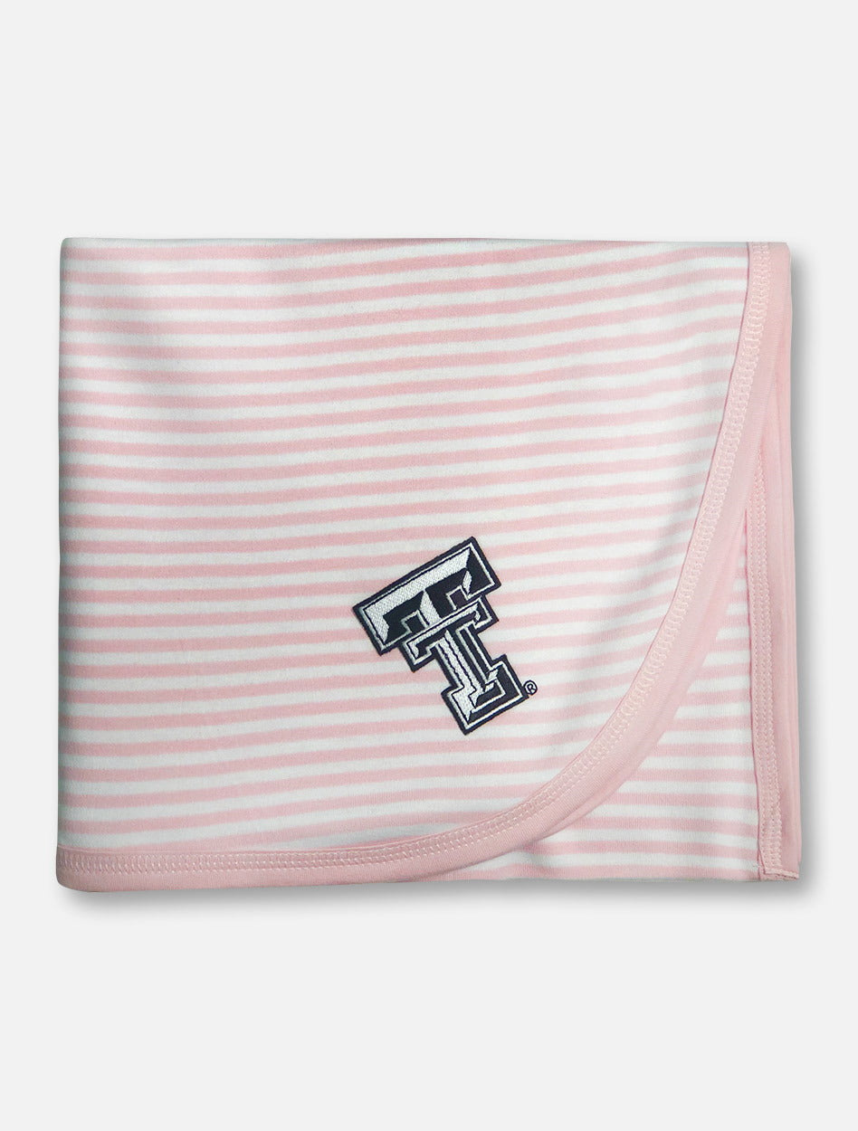 Texas Tech Red Raiders Double T Striped Blanket