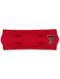 Texas Tech Double T INFANT Solid Knot Headband