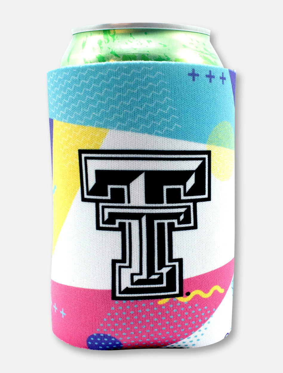 Texas Tech Black and White Double T "To the Max" Can Cooler