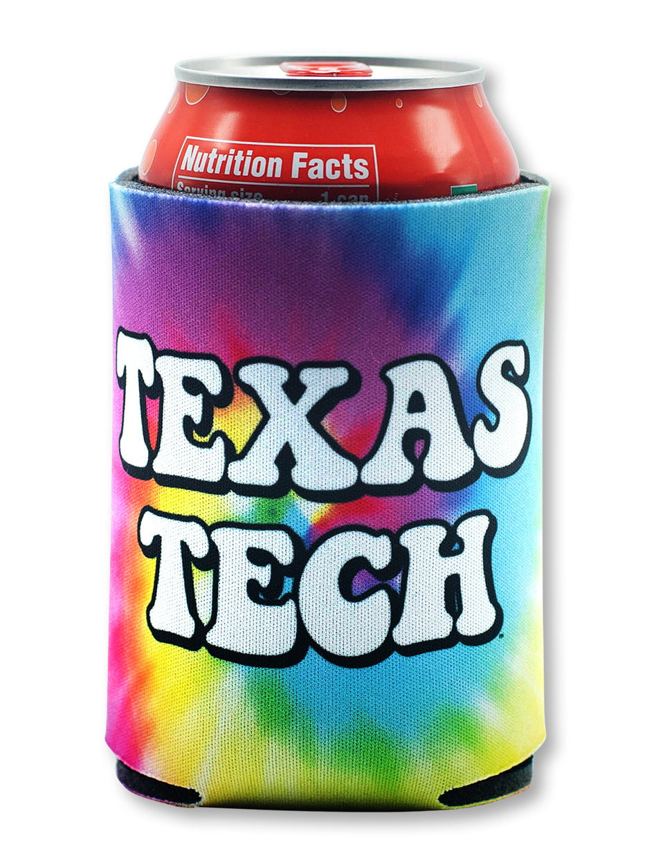 Texas Tech Red Raiders "Hippie" Tie Dye Can Cooler