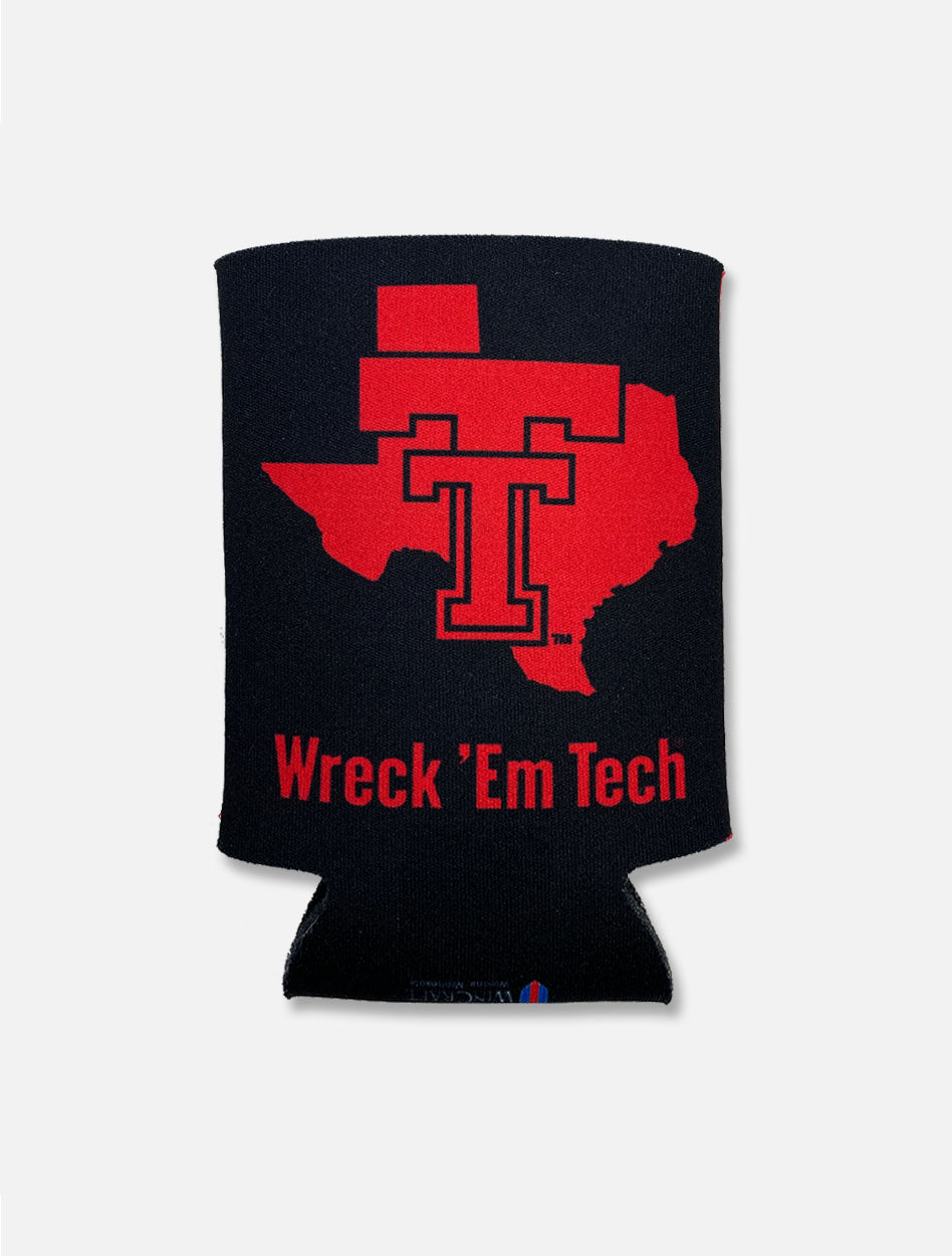 Texas Tech Red Raiders Vault Horse and Rider Wreck 'em Tech Can Cooler