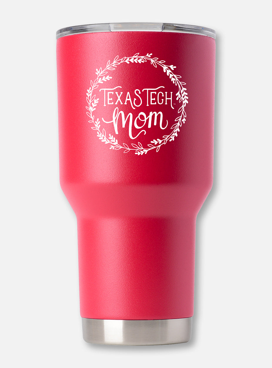 Texas Tech Red Raiders Double Walled 20 oz Team Color Mom Travel Tumbler