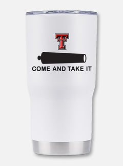 Texas Tech Double Walled "Come and Take It "Travel Tumbler