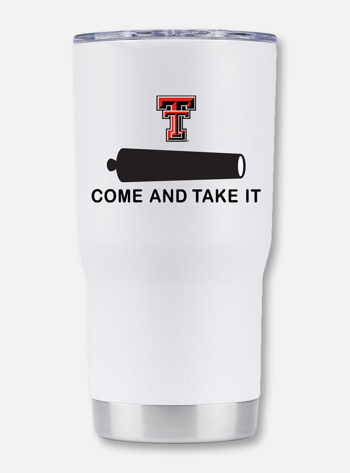 Texas Tech Double Walled "Come and Take It "Travel Tumbler