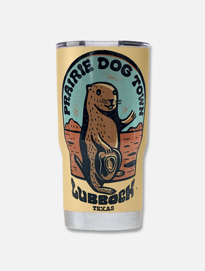 World Famous Prairie Dog Town® "Howdy Dog" Travel Tumbler