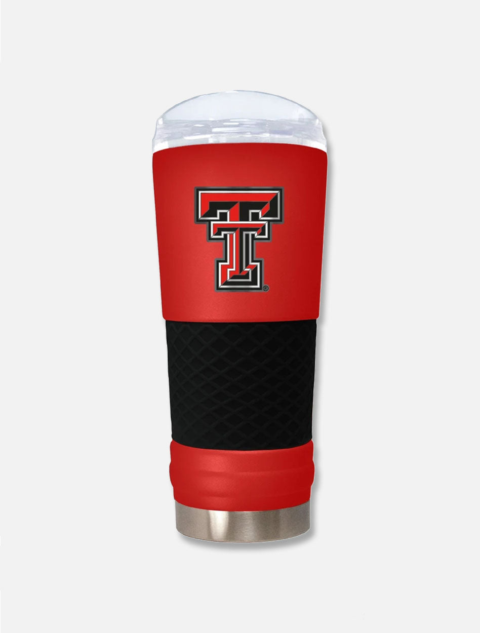 Texas Tech Red Raiders "The Draft" 24oz Travel Tumbler in Red