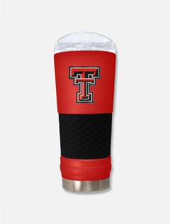 Texas Tech Red Raiders "The Draft" 24oz Travel Tumbler in Red