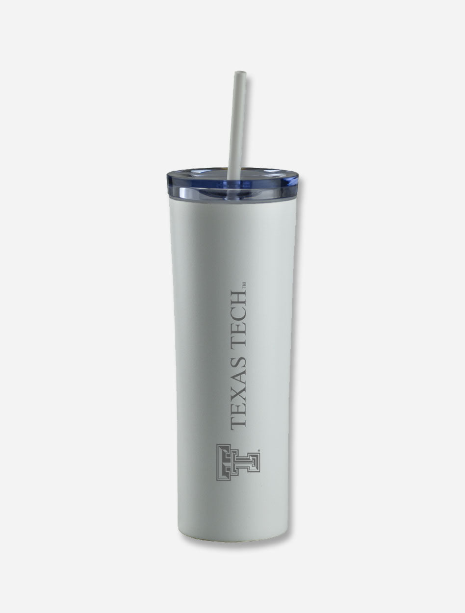 Texas Tech  Red Raiders Double Walled Tumbler with Straw