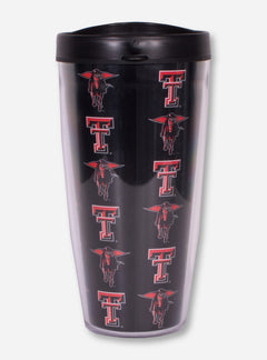 Texas Tech Red Raider Dad Black Travel Tumbler