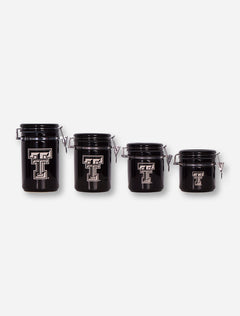Texas Tech Ceramic Canister Set