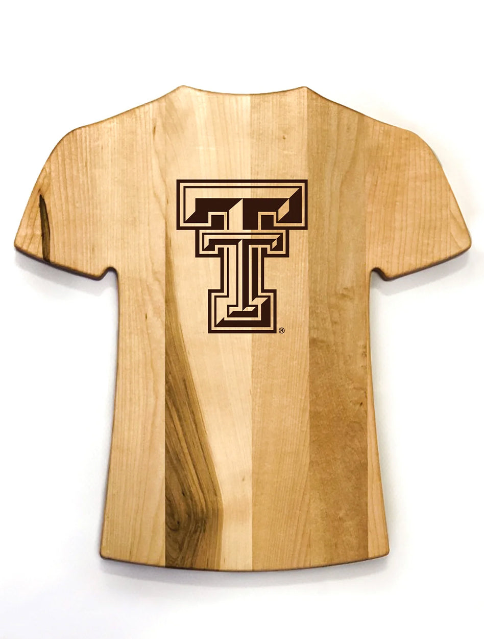 Texas Tech Double T "Jersey Style" Cutting Board