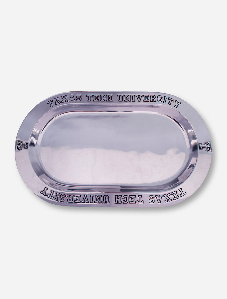 Wilton Armetale Texas Tech Metal Oval Serving Platter