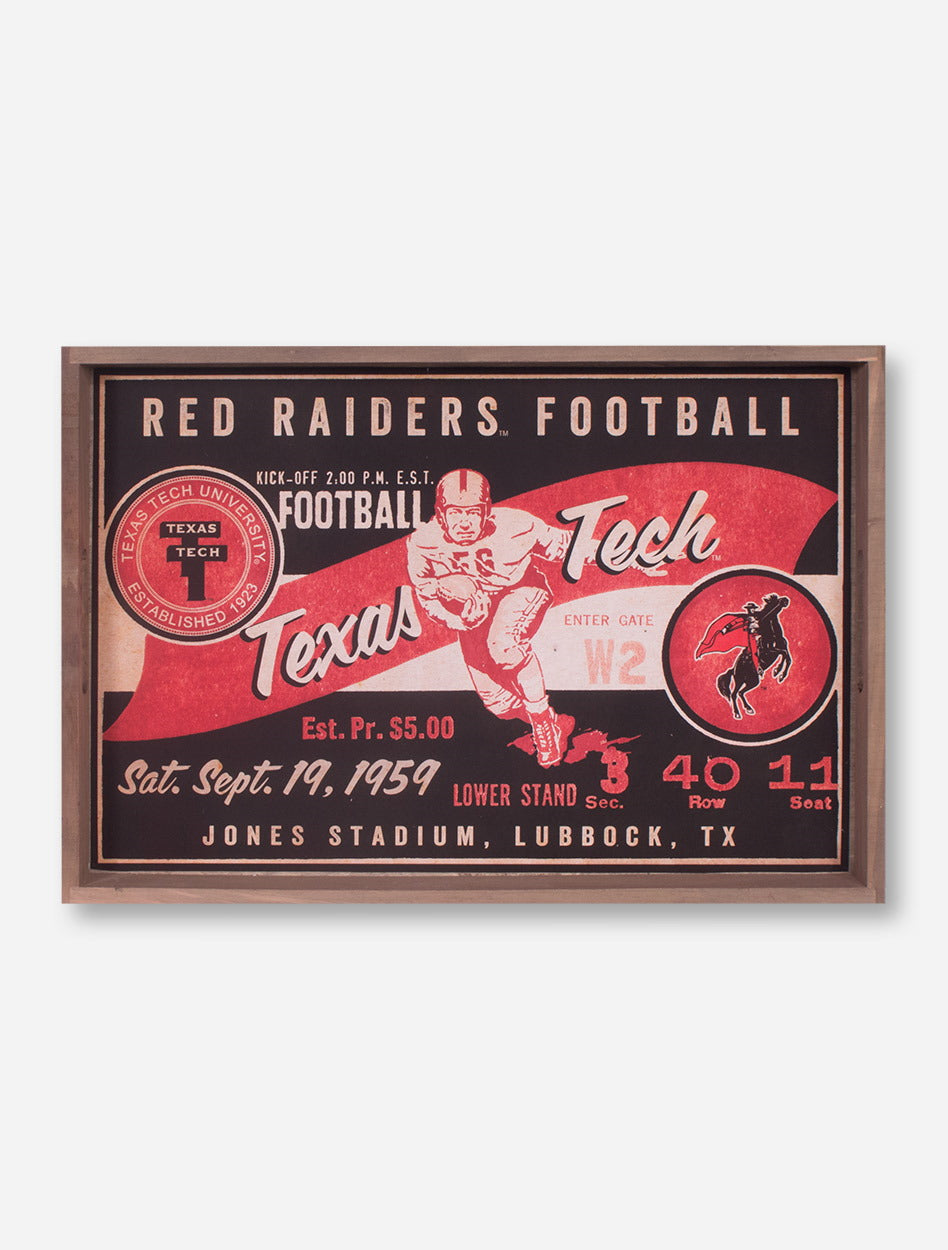 Texas Tech Vintage Serving Tray