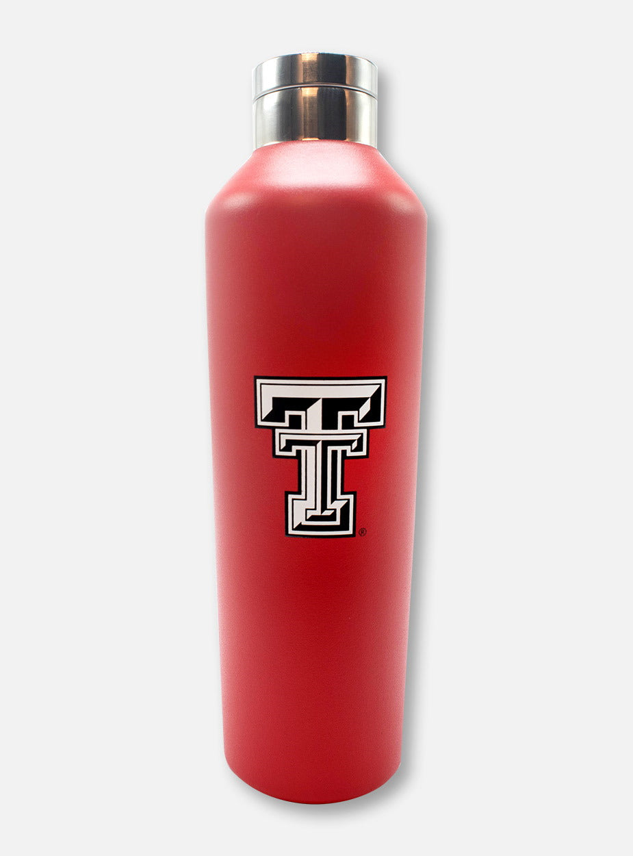Texas Tech Red Raiders Black and White Double T "Manhattan" Water Bottle
