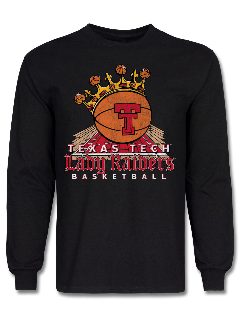 Texas Tech "Lady Raiders Reign" Black Longsleeve