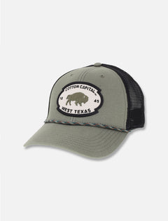 Legacy Texas Tech Red Raiders Cotton Capital Olive Structured Trucker Snapback Cap